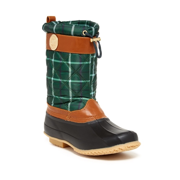 Tommy Hilfiger Shoes - Tommy Hilfiger Arcadia Quilted Rain Boot Sz 10 C13